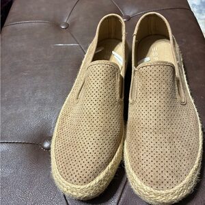 Esprit Tan Perforated Loafers